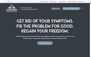 Gateway Chiropractic of Fort Worth website