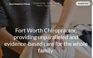 Aspen Chiropractic & Wellness website
