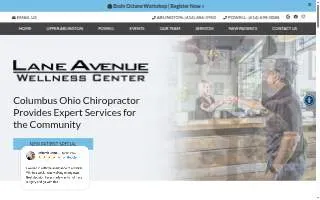 Lane Avenue Wellness Center website