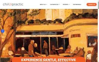 Queen Anne Chiropractic Center website