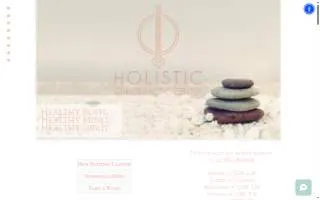 Holistic Chiropractic Center website