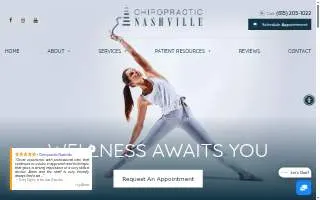 Chiropractic Nashville website