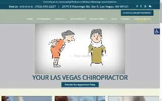 Hogan Chiropractic Wellness Center of Las Vegas website