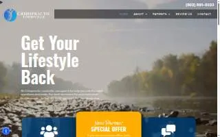 Chiropractic Louisville website
