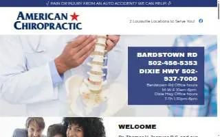 American Chiropractic website