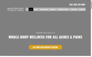 Westport Chiropractic and Rehab of Louisville website