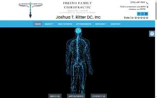 Fresno Family Chiropractic - Dr. Joshua Ritter website