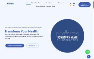 Downtown Miami Chiropractor