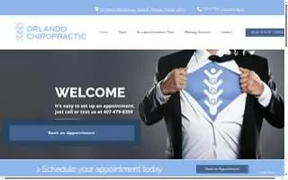 Orlando Chiropractic website