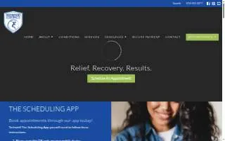 Norwood Chiropractic & Sports Injury Center website