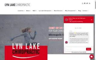 Lyn Lake Chiropractic website