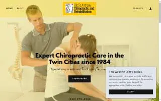 Old St Anthony Chiropractic website