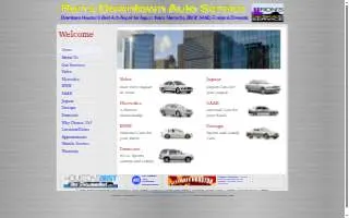 Ron's Downtown Auto Service website