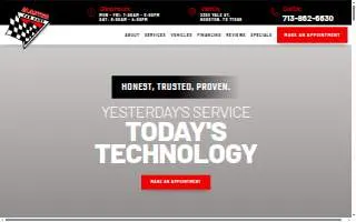 Master Car Care & Collision website