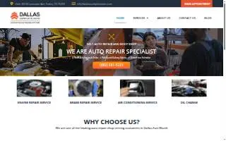 Dallas Discount Auto website