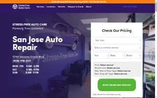 Stress-Free Auto Care /Tires Unlimited website