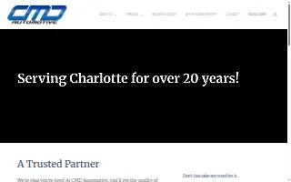 CMD Automotive website