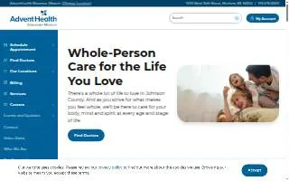 Shawnee Mission Cardiovascular Rehabilitation website