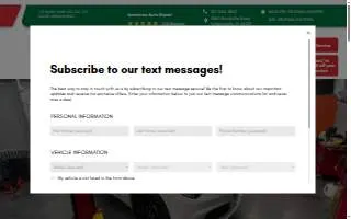 American Auto Repair of Indianapolis website