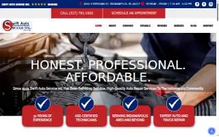 Swift Auto Service Inc. website