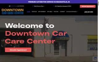 Downtown Car Care Center website