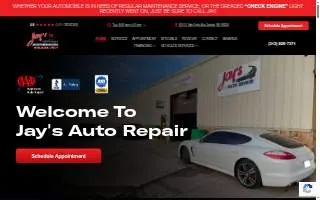 Jay's Auto Repair of Detroit website