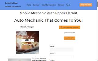 Detroit's Best Mobile Mechanic