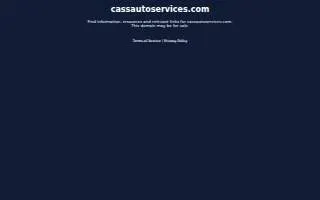 University Auto Care of Detroit website