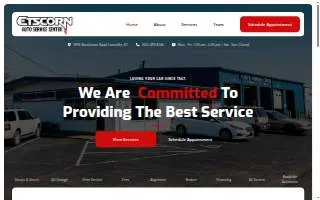 Etscorn's Auto Service website