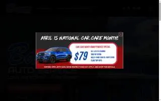 Barnes Auto Service website
