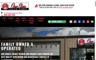 One Stop Auto Care of Albuquerque website