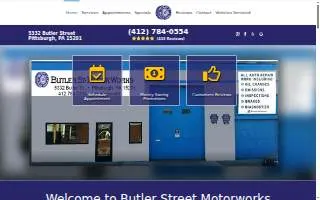 Butler Street Motorworks website