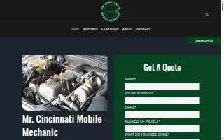 Mr. Cincinnati Mobile Mechanic website