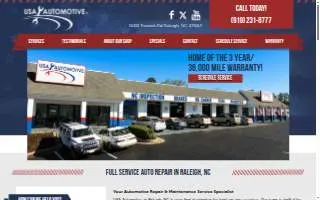 USA Automotive website