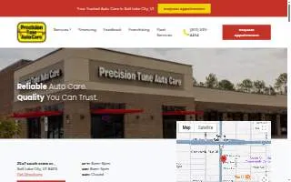 Precision Tune Auto Care of Salt Lake City website