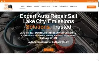 Advanced Auto Repair & Emissions website