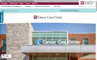 Cancer Care Center at Central Maine Medical Center: Infusion Care website