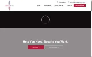 Law Office of Dirk Ashbaugh, P.C. website