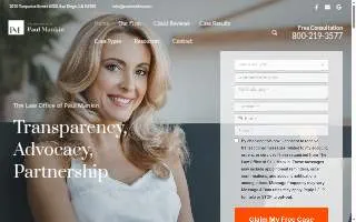 Law Office of Paul Mankin, APC website