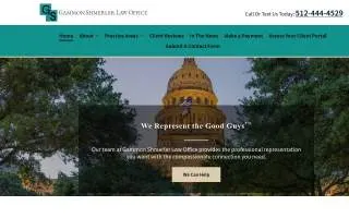 Gammon Law Office, PLLC website