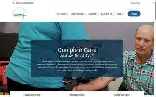 Crossroad Health Center website