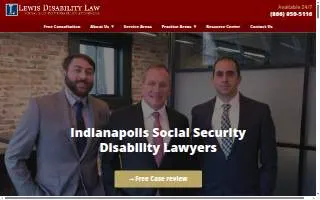 Lewis Disability Law website