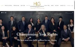 Herrmann Law Group website