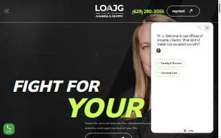 Law Offices of Amanda J. Gentry website