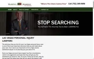 Murphy & Murphy Law Offices website