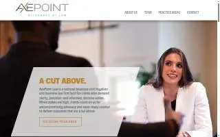 AxePoint Law website
