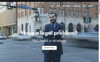 Liuzza Law Firm website