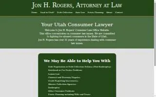 Jon H. Rogers, Attorney at Law website