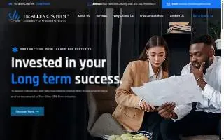 The Allen Cpa Firm Pllc website