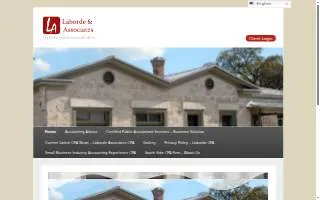 Laborde & Associates PC, CPAs website